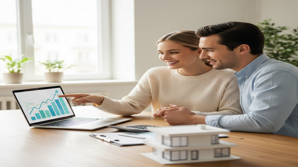 Guide complet sur le crédit immobilier avec une calculatrice et des clés de maison